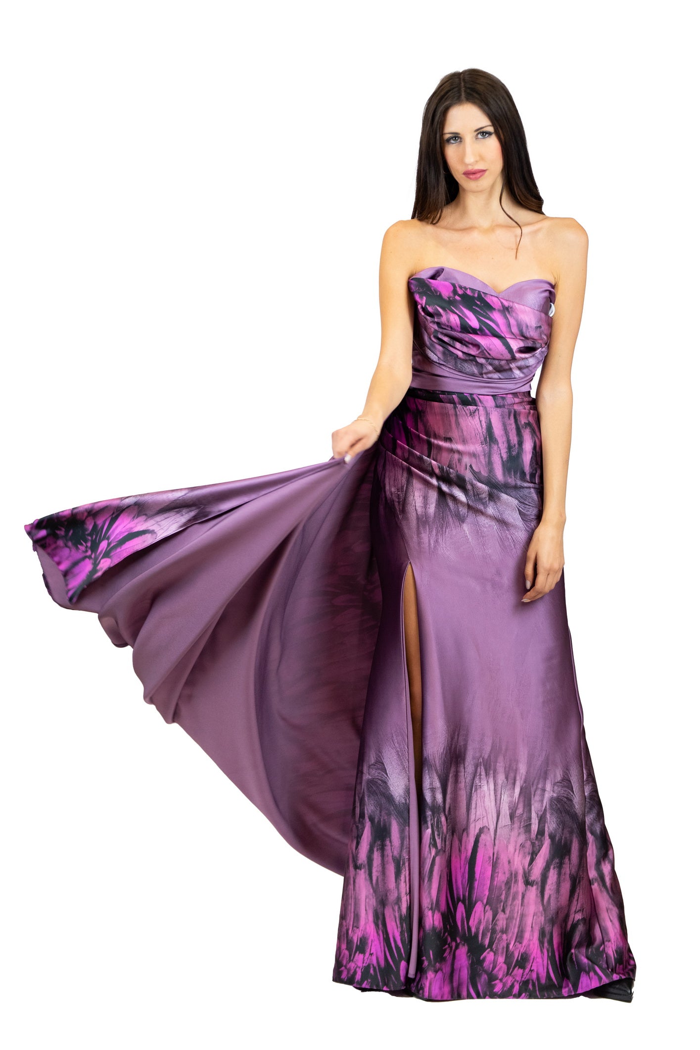 007 Maxi strapless