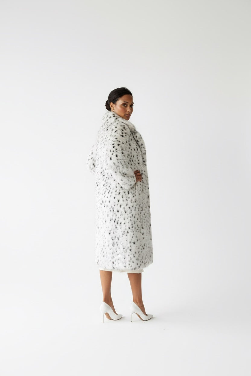 116 Συνθετική μάξι γούνα