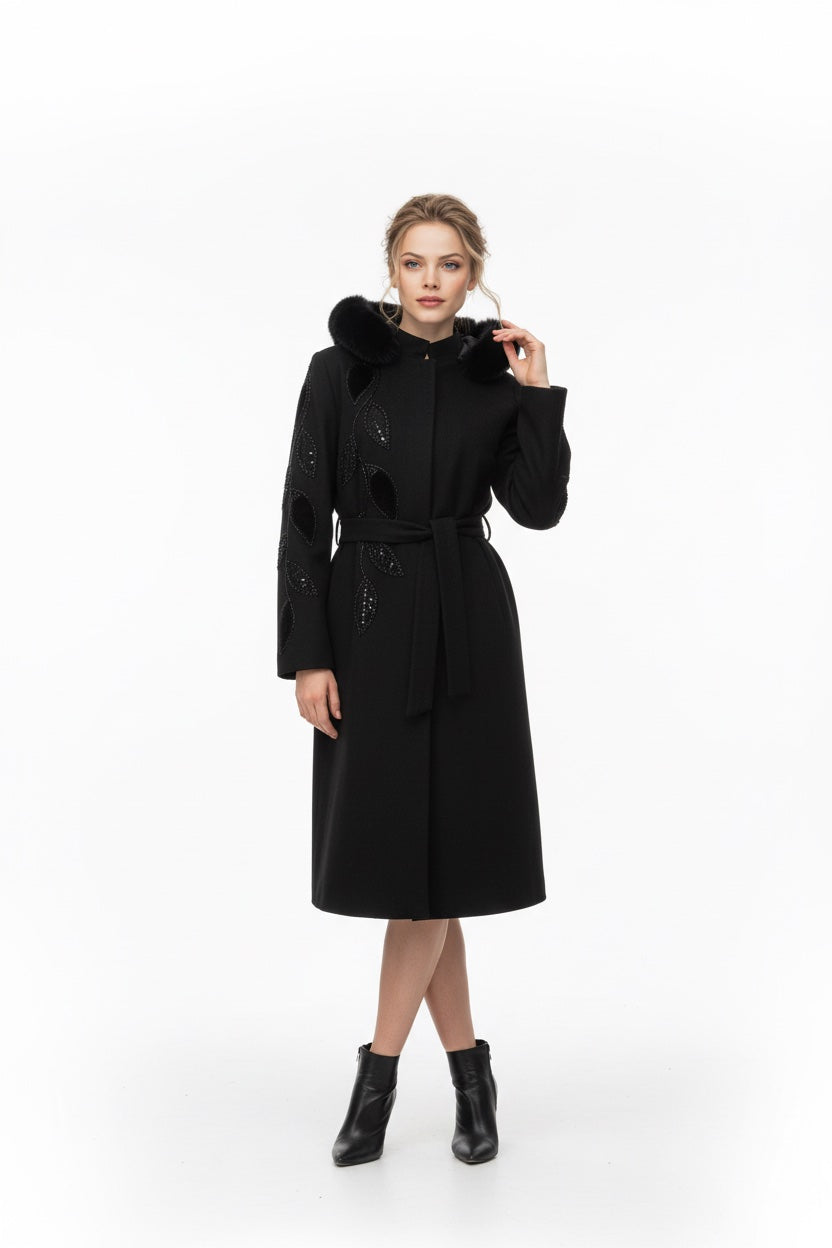 147 Κασμιρένιο μάξι παλτό