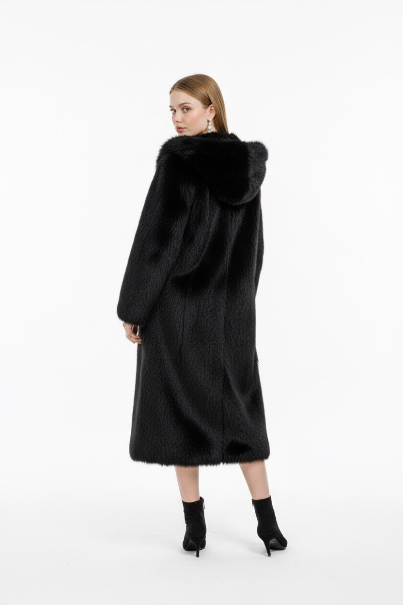 120 Συνθετική μάξι γούνα