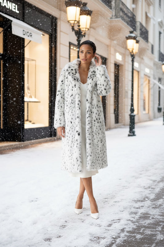 116 Συνθετική μάξι γούνα