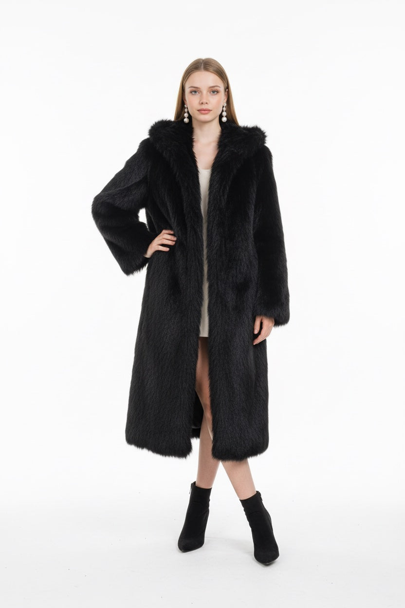 120 Συνθετική μάξι γούνα