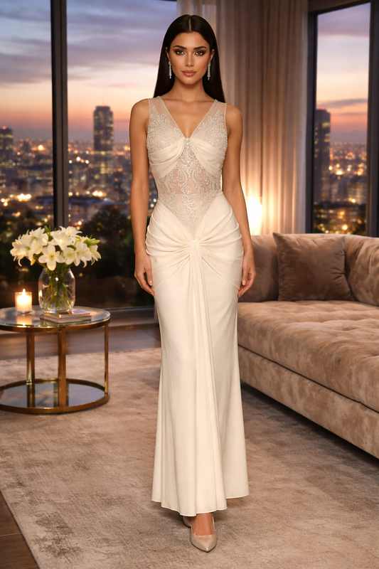 164 Αριστοκρατικό Νυφικό Γοργονέ