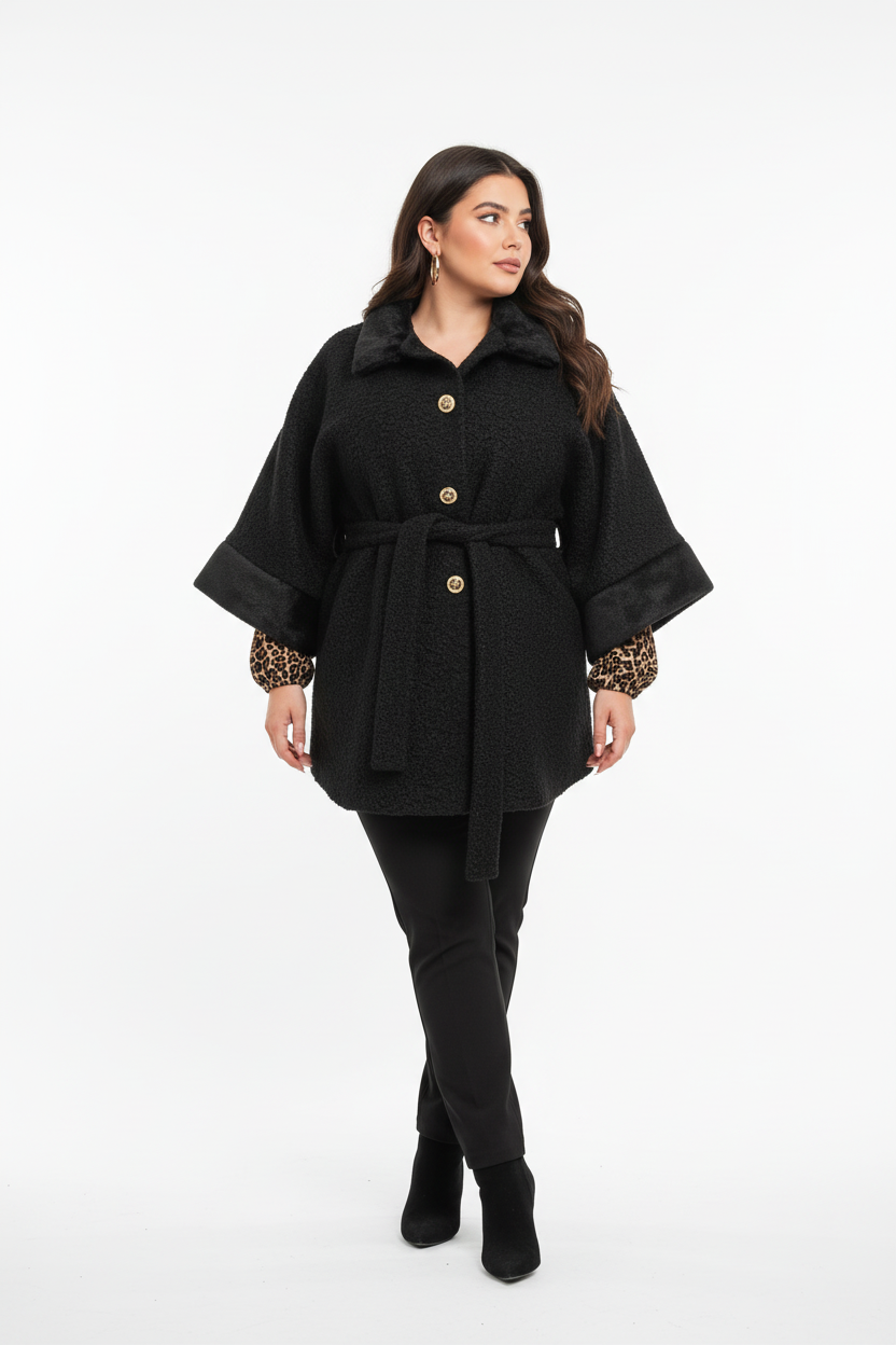 180  Luxury Bouclé Cape