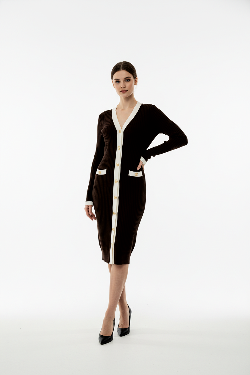 173 Elegant Knit Dress