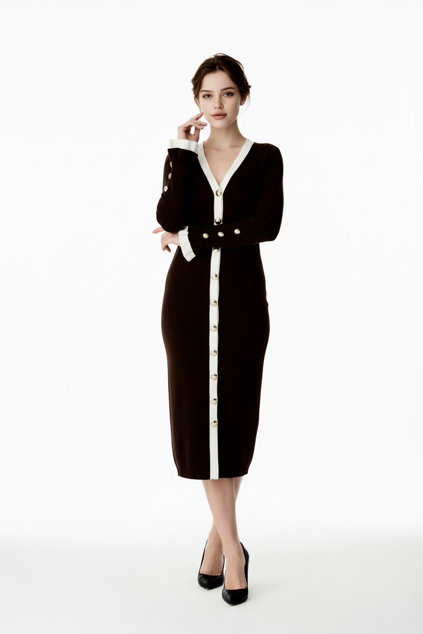 173 Elegant Knit Dress