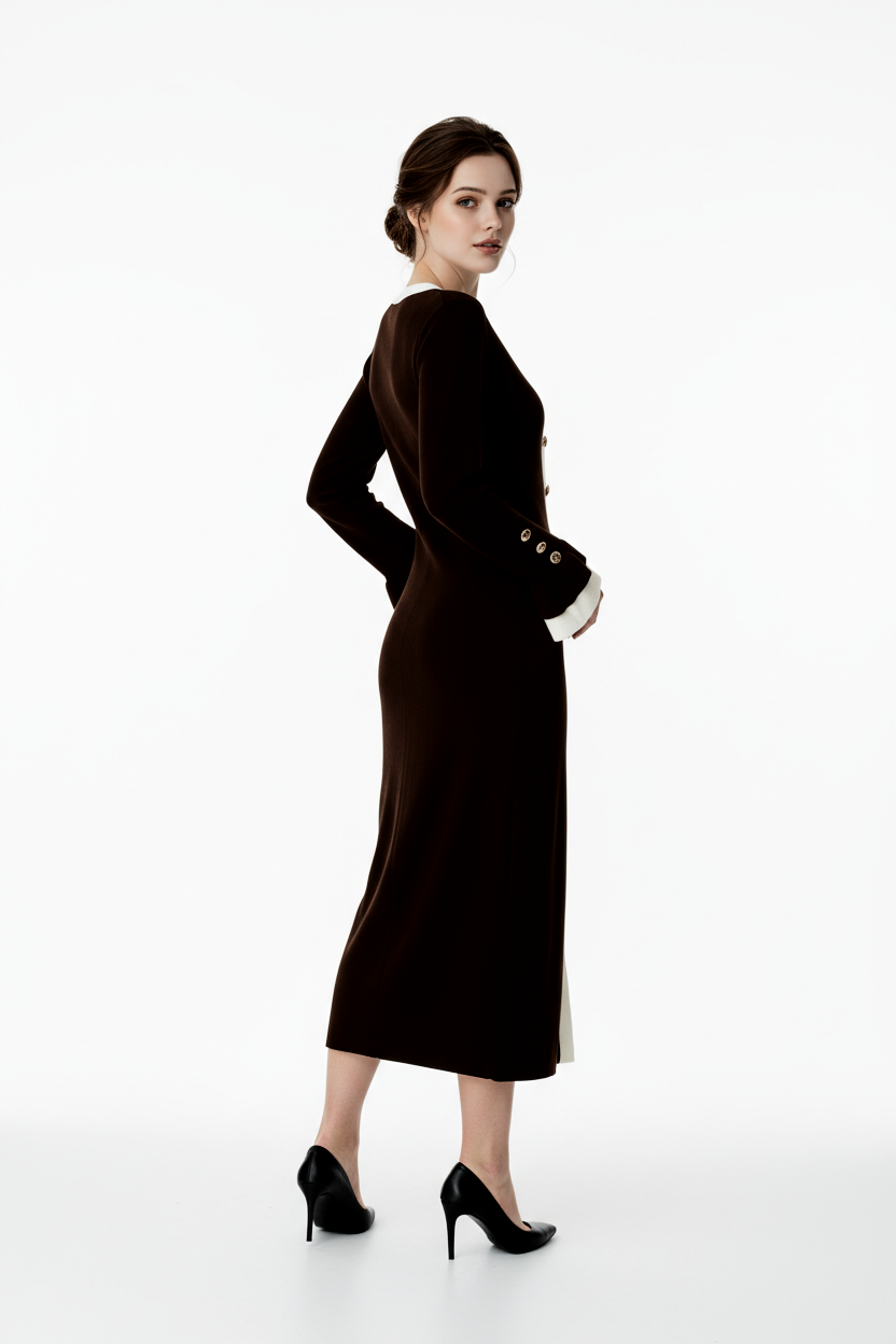 173 Elegant Knit Dress