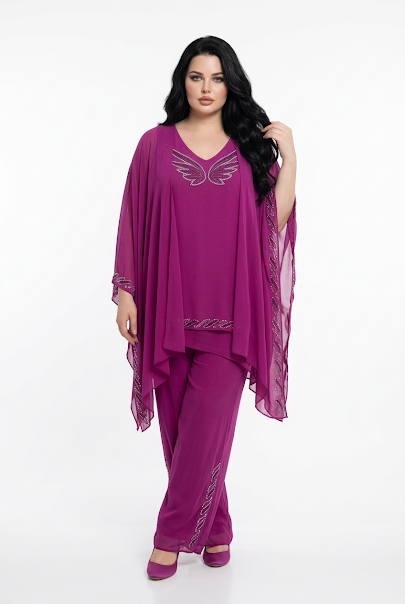 224   Fuchsia 3-Piece Luxury Set