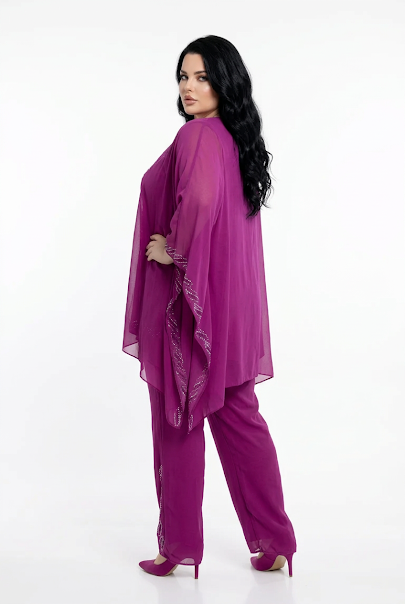 224   Fuchsia 3-Piece Luxury Set