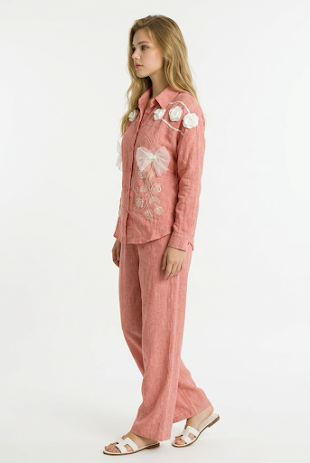 220  Luxury Cotton Set in Dusty Rose